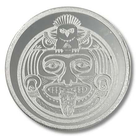 Tonatiuh Aztec Sun God 1 oz Silver Round