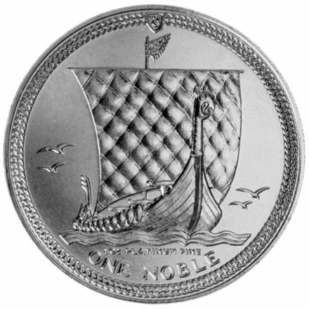 1 oz Isle of Man Platinum Noble Coin