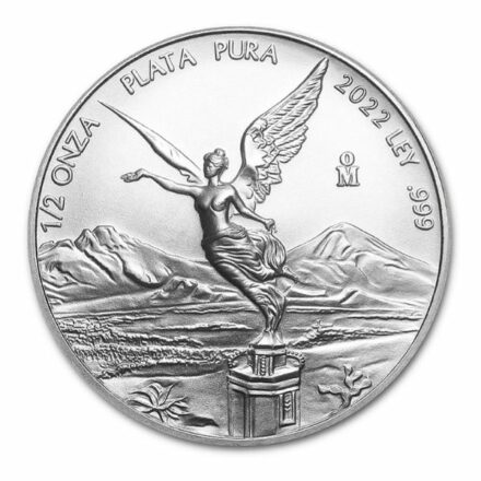 2022 1/2 oz Mexican Silver Libertad Coin