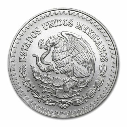 2022 1/2 oz Mexican Silver Libertad Coin Reverse