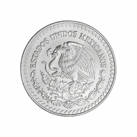 2022 1/20 oz Mexican Silver Libertad Coin Reverse