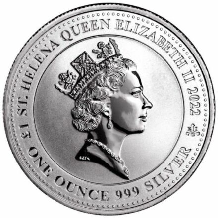2022 St Helena "Jennie Norris" Pegasus Silver Coin