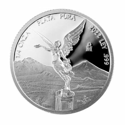 2022 1/4 oz Proof Mexican Silver Libertad Coin