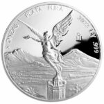 2022 5 oz Proof Mexican Silver Libertad Coin