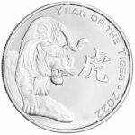 2022 Year Of The Tiger 1 oz Silver Round