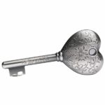 2022 1 oz Key To My Heart Antiqued Silver Coin