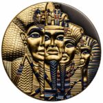 2022 2 oz Niue King Tut's Tomb Silver Coin Obverse