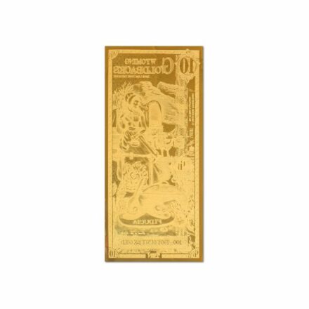 10 Wyoming Goldback Aurum Gold Note back