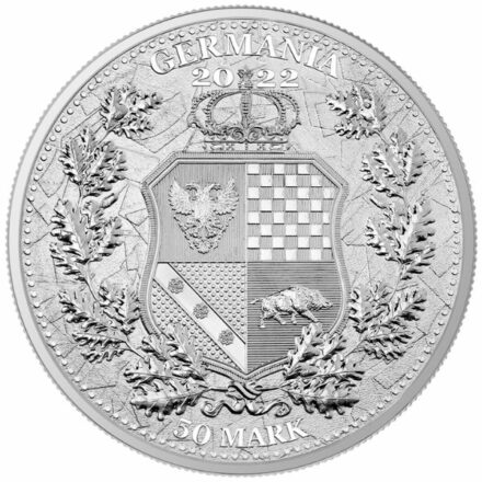 2022 10 oz Silver Allegories: Polonia & Germania
