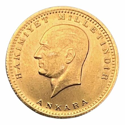 Turkey 100 Kurush Ataturk Gold Coin
