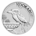 2022 Australia 1 Kilo Silver Kookaburra Coin Obverse