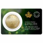 2022 Single-Sourced Mine Canadian Gold Maple in Card