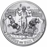 2022 Welcome to Wall Street 2 oz Silver Round Obverse