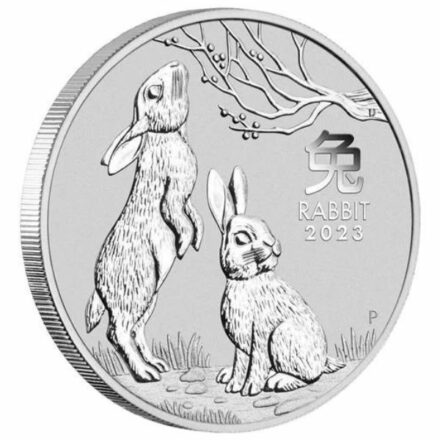 2023 Australian 1 oz Silver Lunar Rabbit
