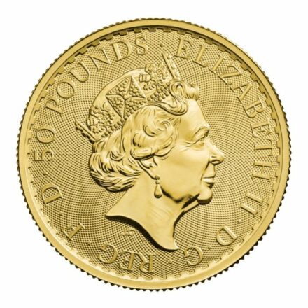 2023 British 1/2 oz Gold Britannia - Queen Type Effigy