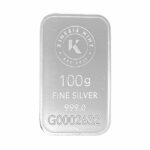 Kinesis Justice 100 gram Silver Bar