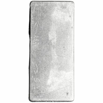 Kinesis Mint 100 oz Cast Silver Bar Reverse