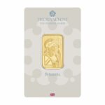 Royal Mint Britannia 20 gram Gold Bar Obverse