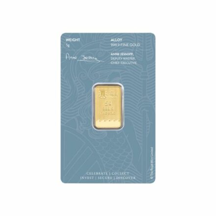 Royal Mint Britannia 5 gram Gold Bar