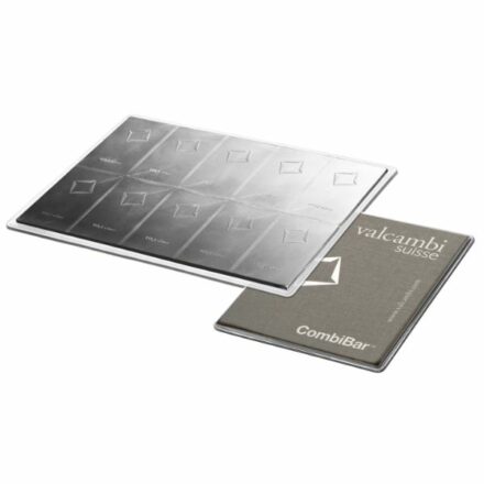Valcambi 10 x 10 gram Silver CombiBar™