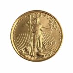 1999 1/10 oz American Gold Eagle Coin Obverse