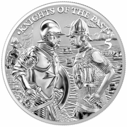 2022 1 oz Germania Knights of Malta Silver Coin Obverse