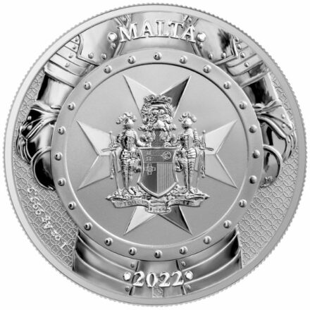 2022 1 oz Germania Knights of Malta Silver Coin
