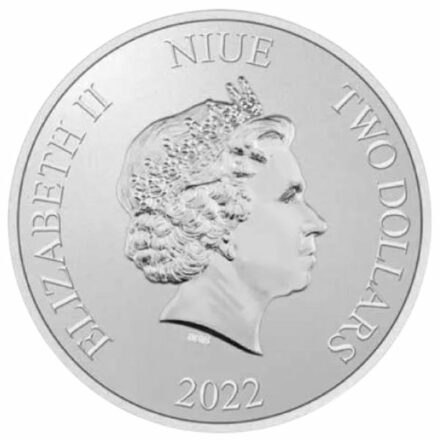 2022 1 oz Niue Star Wars: Darth Vader Silver Coin (PRE-SALE 1/18/22)