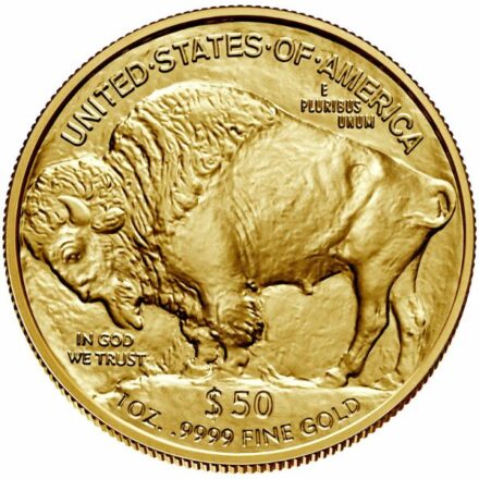 2023 1 oz American Gold Buffalo Coin Reverse