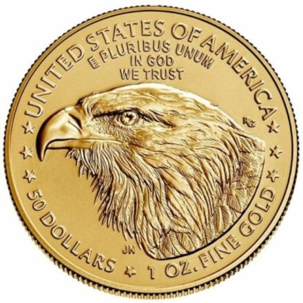 2023 1 oz American Gold Eagle Coin Reverse