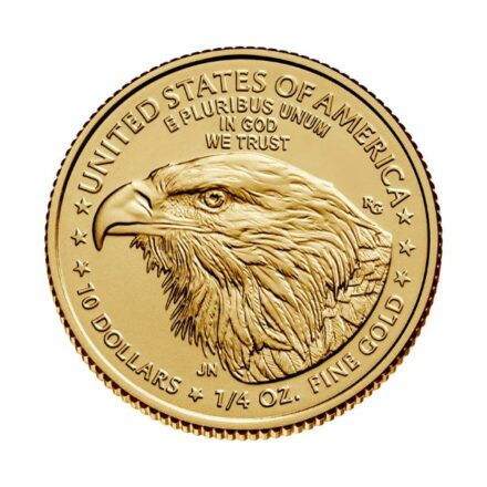 2023 1/4 oz American Gold Eagle Coin Reverse