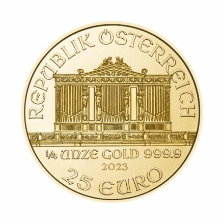 2023 1/4 oz Austria Gold Philharmonic Coin Obverse