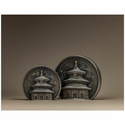 2023 Beijing - Temple of Heaven 5 oz Silver Coin