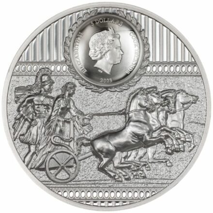 2023 Cook Islands Sparta 1 oz Silver Coin