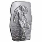 Argentia Woman with Flowing Gown Kilo Silver Reverse