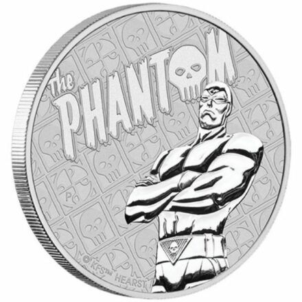 2022 1 oz Tuvalu Silver "The Phantom" Coin