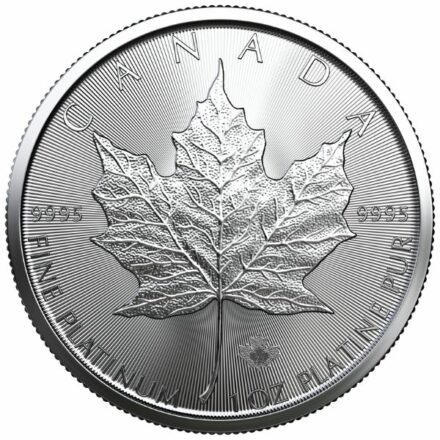 2023 1 oz Canadian Platinum Maple Leaf Coin