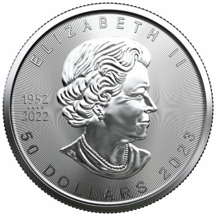 2023 1 oz Canadian Platinum Maple Leaf Coin