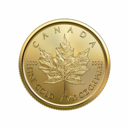 2023 1/10 oz Canadian Gold Maple Leaf Coin
