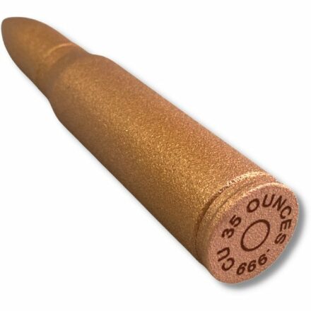 35 oz Copper Bullet - Autocannon Rear Angle