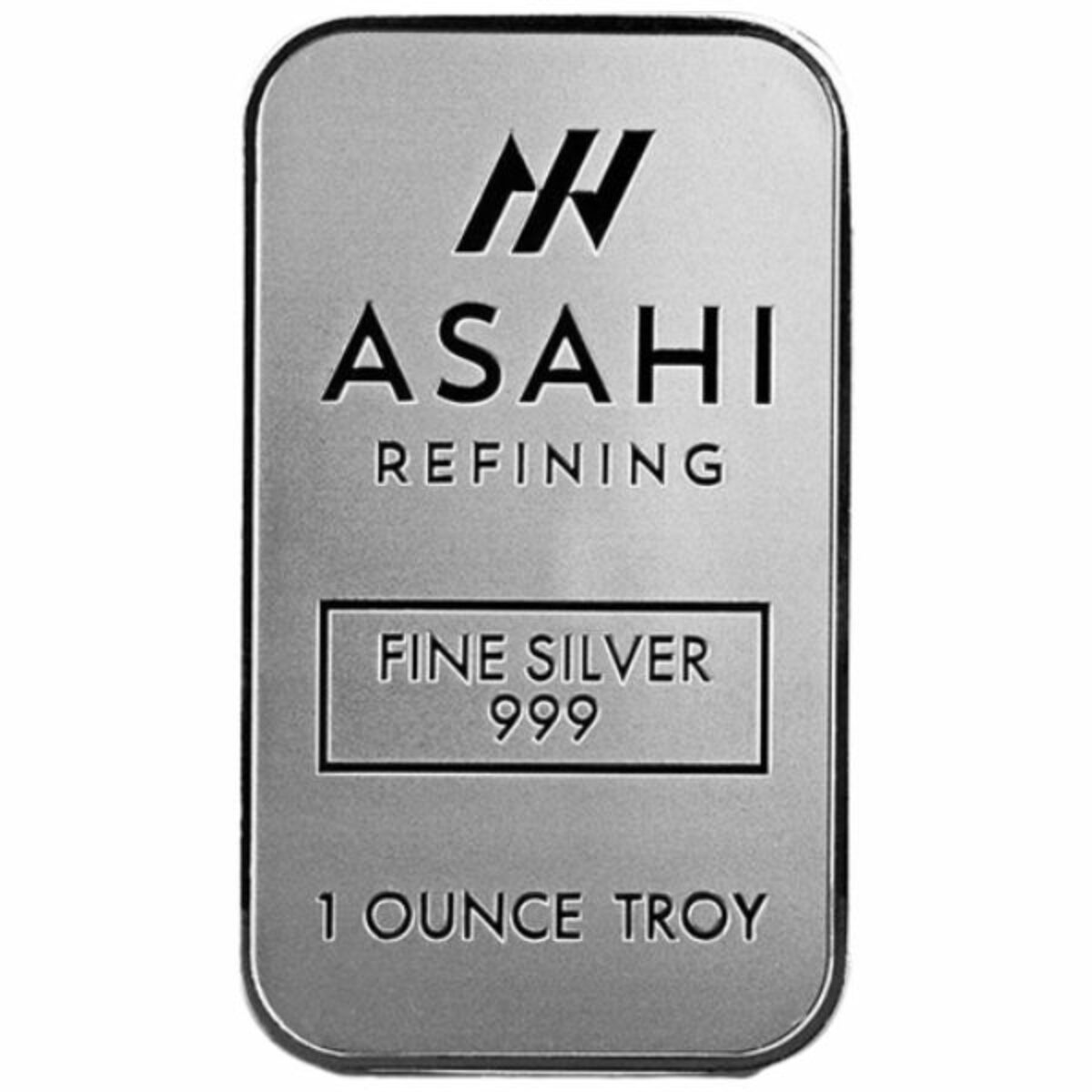 Asahi 1 oz Silver Bar - Hero Bullion