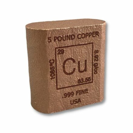 Element 5 Pound Cast Copper Bar Angle