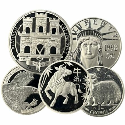 1 oz Platinum Coin - Any Mint, Not BU