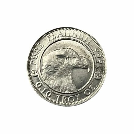 1/10 oz Platinum Round - Any Mint, Any Condition Reverse