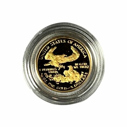 1988-P 1/10 oz Proof American Gold Eagle Coin Reverse