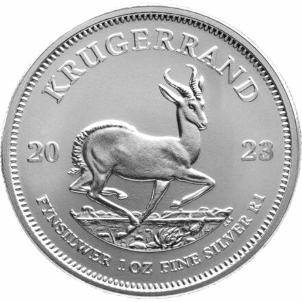 2023 1 oz South African Silver Krugerrand Coin
