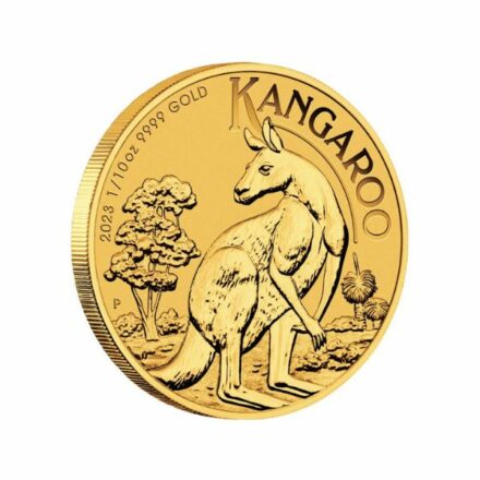 2023 1/10 oz Australian Gold Kangaroo Coin