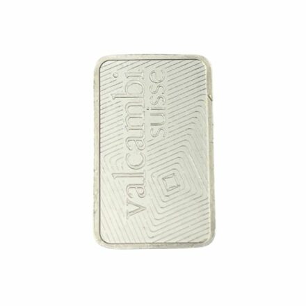 5 Gram Platinum Bar - Any Mint, Any Condition Reverse