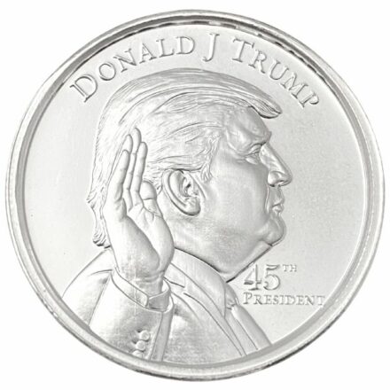 Donald Trump 2 oz Silver Round