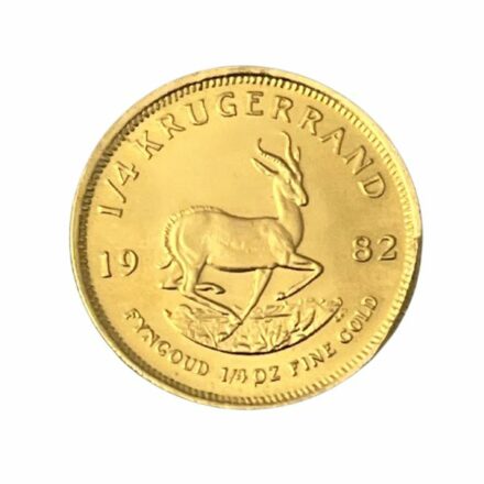 1/4 oz South African Gold Krugerrand Coin
